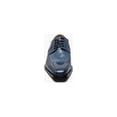thumbnail image 6 of Stacy Adams Plaza Modified Cap Toe Oxford Shoes Leather Blue Multi 25608-460, 6 of 7