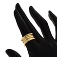 thumbnail image 6 of Pre-Owned BVLGARI B-zero1 4-Band #51 Ring in 18K Yellow Gold for Women, 6 of 8