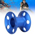 thumbnail image 1 of Diving Finger Spool Reel, Lightweight Aluminum Alloy, Durable Material, Portable, Safe To Use, Hollow Design, Widely Application For Swimming And Diving, 1 of 8