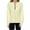 Yellow, variant on AherBiu Sweatshirt for Women Quarter Zip up Crewneck Long Sleeve Tops Casual Loose Pullover T Shirts