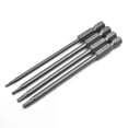 thumbnail image 3 of 4Pcs Hex Screwdriver Bits 1/4 Hex Shank Magnetic Head Screw Driver Drill Bit Set 15/20/25/30mm, 3 of 4