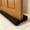 Black, variant on Door Draft Stopper for Bottom of Door, Under Door Gap Filler for Big Gap, No Folding Required, Flexible Installation Door Sweep soundproofing Strip for Home & Apartment, 30-36in