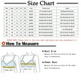 thumbnail image 2 of WREESH Push-Up Bra Full-Figure Bra Women Comfortable Breast Casual Bra Underwear Elegant Lace Large Size Bra Underwear Blue, 2 of 3