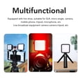 thumbnail image 4 of Iluminación De Fotografía Portátil, Regulable 3 Zapata Fría CRI 95 ABS RGB Luces De Vídeo A Todo Color 1200mAh Para Exteriores, 4 of 7
