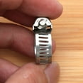 thumbnail image 4 of UPGRATOR 10Pcs Radiator Hose Clamp Set Silver Stainless Steel for Preventing Leaks in Automotive Home Use 0.9x0.9x0.3in, 4 of 5
