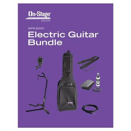 On-Stage Stands Electric Guitar Bundle (GPK2000)
