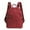 Red, variant on Women Mini Backpack Purse Waterproof Nylon Fashion College Bag Casual Lightweight Travel Daypack (Red)