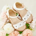 thumbnail image 3 of Girls Sandal Open toe Strap Toddler Summer Shool Flats, 3 of 6