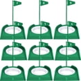 thumbnail image 4 of LOVIVER 9 Pieces Golf Putting Flag, Putting Training Aid, Surface Regulation Trainer Aid Green Flag, 4 of 8