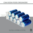 thumbnail image 4 of Simplify Canned Food Cabinet Organizer, Clear, 4 of 10