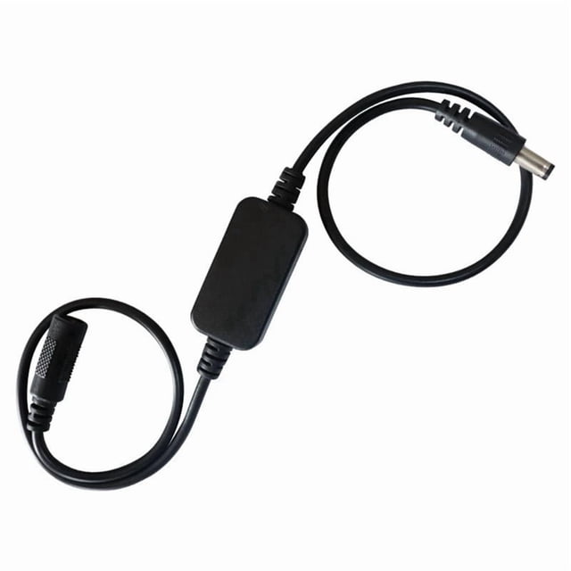 24 Hour Auto Reboot Router Routing Timer Reset Tool DC Power Timing Fiber Modem Router DC Power Manager Black,1 x Router restart line,Black
