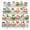White, variant on FUIN Wooden Rustic Cupcake Stand for 24 Cupcakes, Stepped Wood Display Stand for Weddings, Tiered Party Table Display Riser for Food , Dessert, Cookie, Decor, Craft Show, White