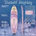 thumbnail image 3 of Ultifit Inflatable Paddle Board Extra Wide 450 Lbs Capacity Anti-Slip Design with SUP Accessories and Seat 11'6" x 35" Purple, 3 of 9