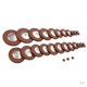 thumbnail image 1 of 78 Piezas de Almohadillas de material cuero para Saxofón Alto, Cojín para Instrumentos de Saxofón, Piezas de Accesorios, 1 of 9