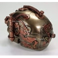 thumbnail image 4 of Veronese Design Steampunk Skull with Secret Drawer Trinket Box, 4 of 6