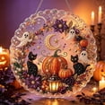 thumbnail image 2 of Halloween Pearl Art DIY Kit, Cute 3D Diamond-Painting Crafts for Adults, DIY Fall Home Decor Wall Art, Beginner DIY Seasonal Party Gift, 2 of 5
