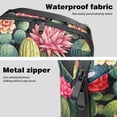 thumbnail image 4 of Cactus Hard Drive Cases Cable Organizer Small Travel Electronic Organizer Charger Case Organizer Oxford Fabric Waterproof Storage Bag for Protecting Electronic Gadgets - 5.9x9.44x3.14 in, 4 of 6