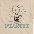 thumbnail image 2 of Peanuts - Charlie Snow  - Men's Short Sleeve Graphic T-Shirt, 2 of 6