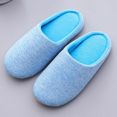 DREAM PAIRS Faux Fur Soft Slippers For Women Slip on House Indoor ...