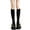 Black2, variant on Tiqkatyck Compression Socks Clearance, 1 Pair Women Fashion Soft Solid Splice Alluring Socks Knee High Stockings Summer Socks Silk Stockings Warm Socks Compression Socks for Women Pink One Size