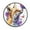Fox and Butterflies, variant on 36.2 Inch Round Floor Mat Lion's Head Carpet Decor Rug for Living Room Bedroom