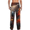 thumbnail image 7 of Salouo Cute Maple Leaf Koala Print Pajama Pants for Men, Lounge Pants Elastic Waistband Casual Men's sleepwear Loungewear Sleep Pajama Pant -Large, 7 of 7