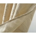 thumbnail image 5 of Bleeker Metallic Faux Silk 54 x 84 in. Grommet Single Curtain Panel in Beige, 5 of 7