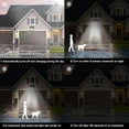 thumbnail image 3 of EverBrite Waterproof Bionic Security Lights with 2 Modes & Adjustable Heads (2 Pack), 3 of 7