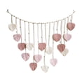 thumbnail image 2 of Handwoven Boho Leaf Wall Hanging with Wooden Beads and Layered Tassels, Cotton Macrame Tapestry for Bedroom Living Room Hotel Rustic European Decor, 2 of 7