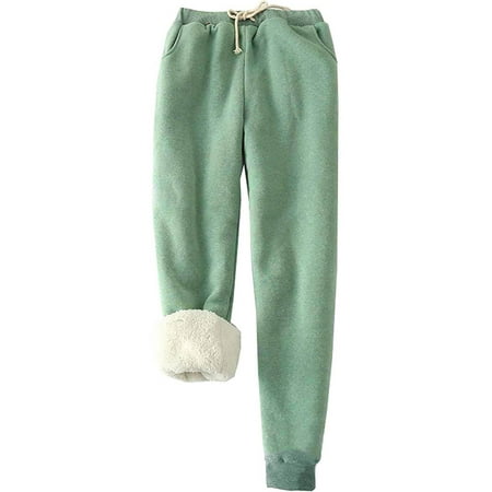 

Sodopo Pajama Pants Women s Solid Color Fleece Pockets Plus Size Drawstring Elastic Waist Lounge Pants Casual Winter Thermal Harun Leggings