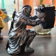 thumbnail image 1 of Langgg Creative Watch Display Stand model Standing Organizer Stand Multifunction Resin Figurine Table Ring Display for Necklace watch office, 1 of 9