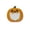 A, variant on huayou Wooden Halloween Picture Frame 6.25x6.25 Inch Jack O Lantern Cutout Photo Frame for Tabletop Spooky Scene Decor