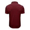 thumbnail image 4 of NIEWTR Men's Zipper Polo Shirts Short Sleeve Workout Golf Shirt Casual Stretch Classic Fit T Shirts(,XXL), 4 of 7