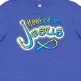 thumbnail image 4 of Inktastic Hooked on Jesus Christian Youth T-Shirt, 4 of 5