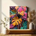 thumbnail image 6 of Sunset Forest Lake Landscape Oil Painting Canvas Wall Art for Living Room Bedroom Dining Room Office Hotel Lobby Decor, 6 of 8