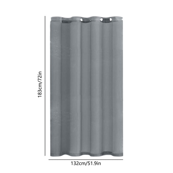Bwiyojiz Home Decoration Other Sheer Curtains Long Transparent Voile Rod Pocket Gauze Drapes for Living Room Bedroom Window Glass Door Outdoor Sunshade, Gifts for Sisters, Gray