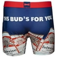 thumbnail image 4 of Budweiser Beer Cans Ice Chest SAXX Men's Boxer Briefs-Small (28-30), 4 of 5