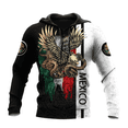 thumbnail image 3 of Sudadera con capucha de manga larga con estampado mexicano para hombre, ropa informal holgada de gran tamaño para uso diario, 3 of 5