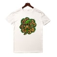 thumbnail image 3 of Camiseta de todos los días unisex para hombre Camiseta informal de manga corta con estampado gráfico en 3D del día de San Patricio Pompotops oipoqjl6816, 3 of 3