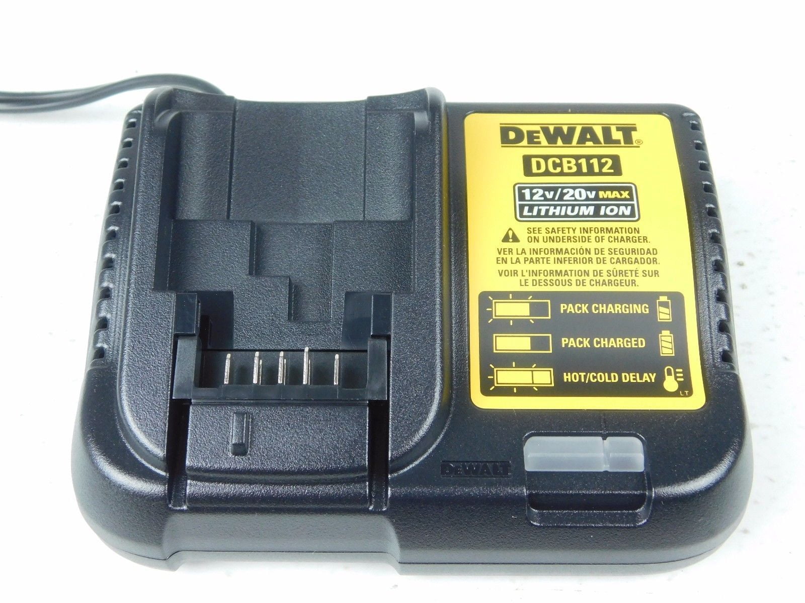 Dewalt DCB112 Charger 20V DeWalt Battery DCB203 2Ah Li-Ion 20V