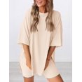 thumbnail image 3 of Conjunto de Dos Piezas para Mujer PRETTYGARDEN Beige Talla L, 3 of 5