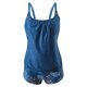 thumbnail image 3 of WILLBEST Traje de Baño de Manga Larga para Mujer, Traje de Baño Tankini Corto de 2 Piezas, conjunto de Talla Grande, Traje de Baño de Cintura Alta con Aros, Traje de Baño de Verano, 3 of 4