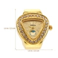 thumbnail image 4 of 2Pcs Novelty Finger Watch Mini Finger Ring Watch Ornament Creative Students Finger Watch, 4 of 9