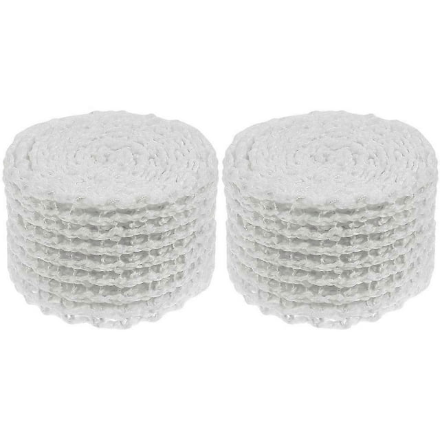 2 Rolls Meat Net Ham Sausage String Roll Meat Sausage Casing Packaging Tools(2m)
