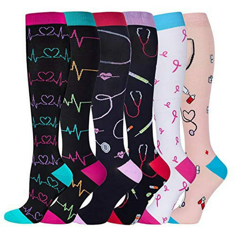 Compression Socks Women and Men, 20-30mmHg, Best for Nurses