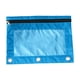 thumbnail image 1 of Estuche de Tela de Tres Agujeros de Malla con Cremallera de Gran Capacidad | Organizador de tela resistente y duradero para carpeta de tres anillos | Compartimento transparente | Almacenamiento, 1 of 2