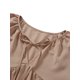 thumbnail image 4 of VISgogo Camisa holgada informal para mujer, blusas peplum de manga larga con cuello en V de color sólido, S/M/L/XL VISgogo moda, 4 of 9