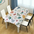 thumbnail image 4 of Yayeee Tablecloths 60" x 90" Rectangle Wrinkle Resistant Party Table Cover, Red Easter Eggs, 4 of 8