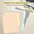 thumbnail image 3 of ViVin File Folder with 1/3 Cut Tabs, Fits Letter Size, 36 Pack, for School and Office(6 Morandi Multicolored), 3 of 7