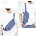 thumbnail image 5 of Usloyux Under $5 Sling bag,Bag for Men Women,Belt Bag with Multiple Zipper Pockets,Sports Waist Bag Pack, Belt Bag for Travel Hiking Running, 5 of 6
